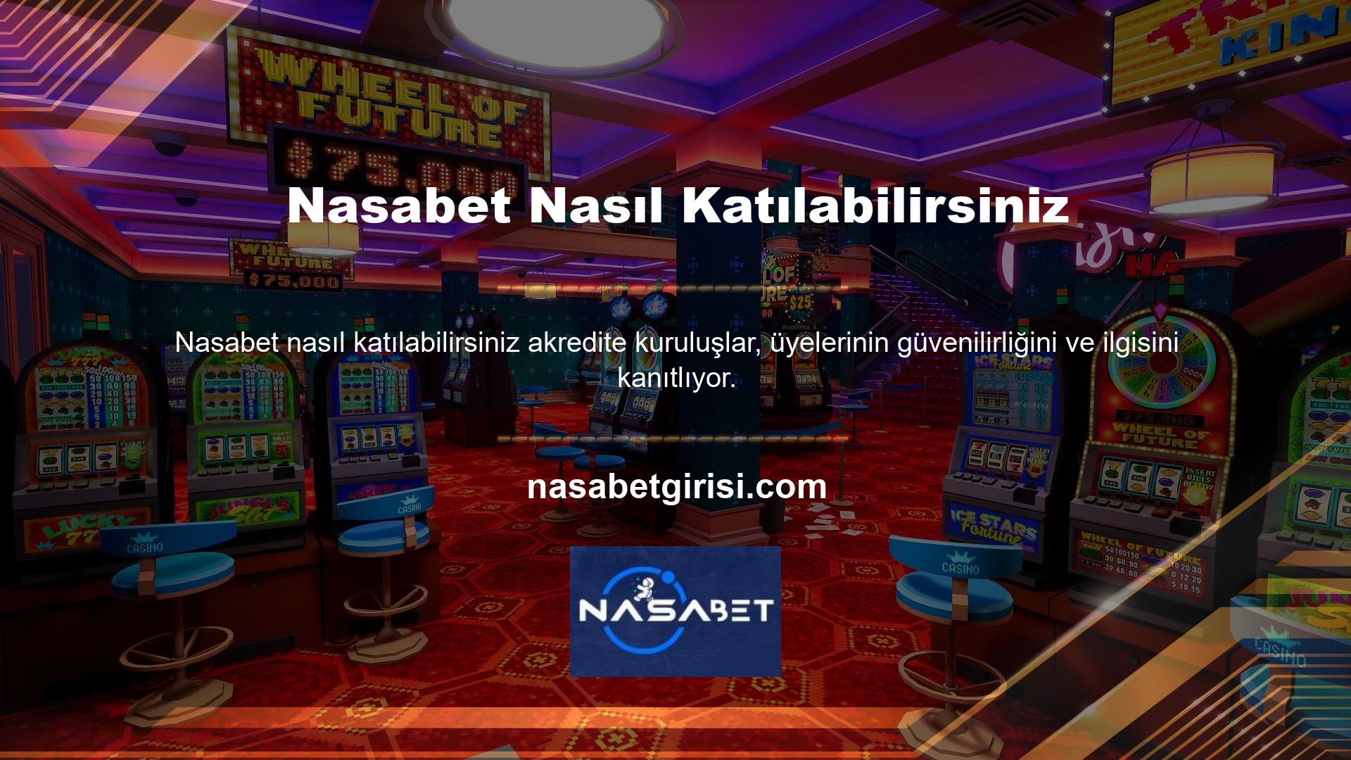 Güvenilir bir casino üyesi olan Nasabet nasıl katılabilirsiniz? Lisanslı bir casino sitesinde oynamak büyük bir avantajdır