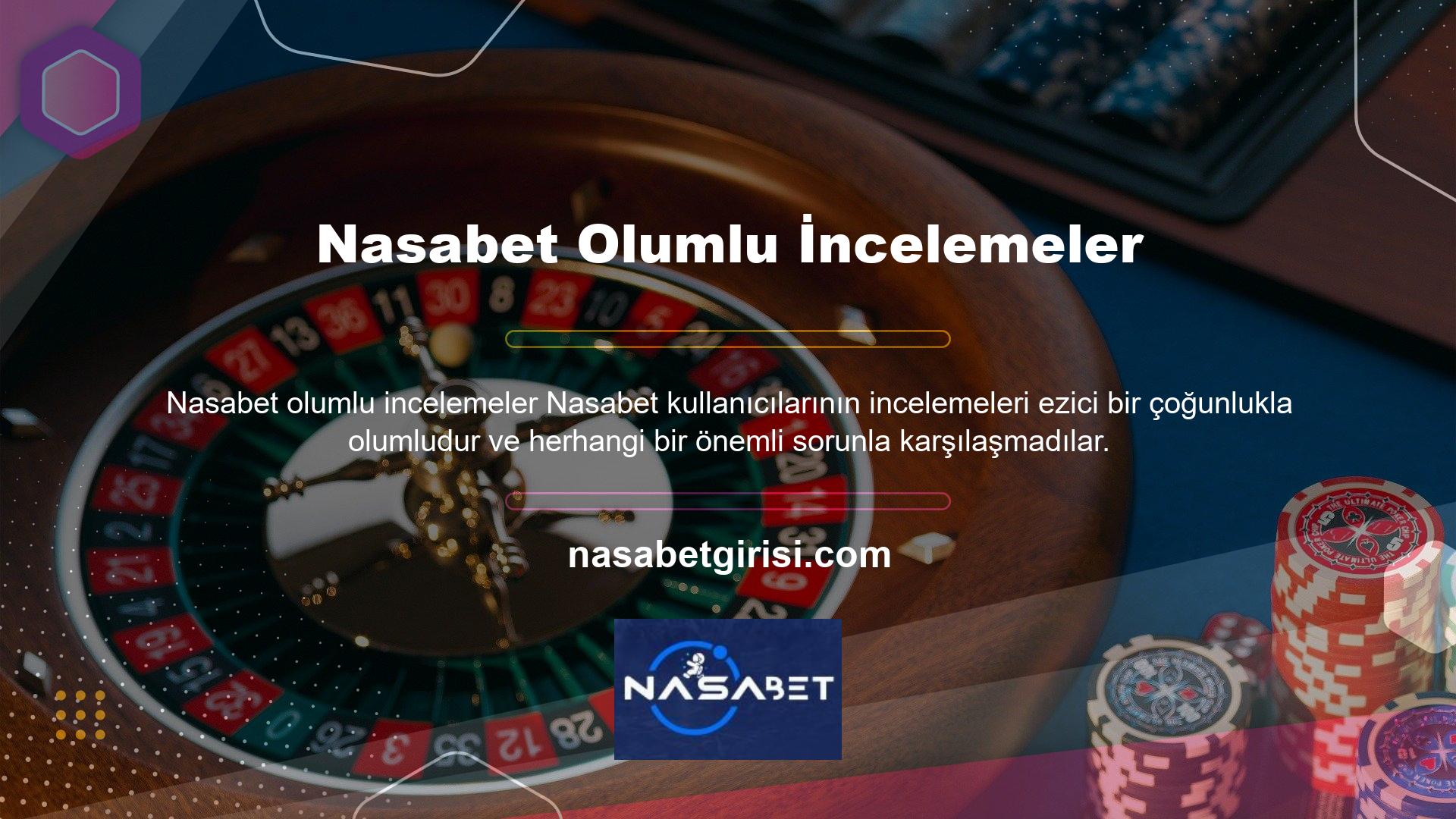 Nasabet canlı yardım konuları, web sitesindeki destek bölümü kadar yararlıdır